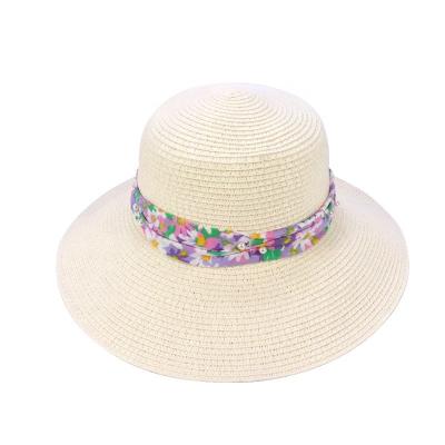 China Character Kids Hats With Ribbon Hawaiian Style Popular Anti-UV Protectors Custom Sun Hats For Beach Coast Style for sale