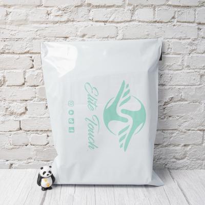 China Waterproof custom logo poly ad express courier self seal bags for apparel shipping bag for sale