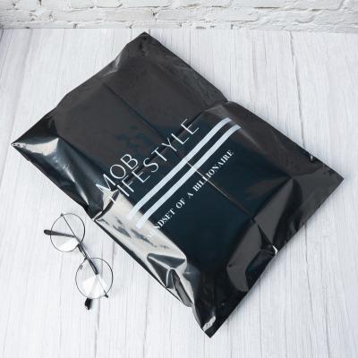 China Waterproof Wholesale Black Poly Mailer Recycled Courier Bags For Packaging Express Shipping Mailing Bag for sale