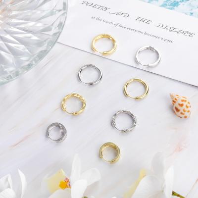 China 2022 TRENDY fashion jewelry fashion earrings huggie circle classic earring for sale