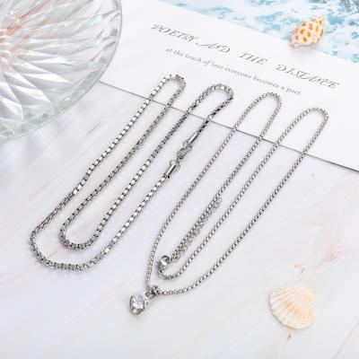 China Stainless Steel Necklace DIY Multi Size Multi Color J0401 for sale