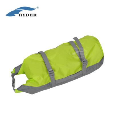 China Tent Accessory Customized Adjustable Webbing Accessory Strap Bag Compression Stuff Bag Dry Bag Style Roll And Clip Closure for sale