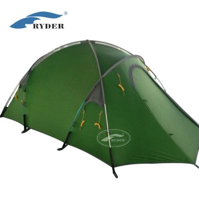 China Camouflage/Field Game Professional Mountaineering Tent Manufacturer Custom Nylon Polyester PU Coating Silicone Treating For Outdoor Sports for sale