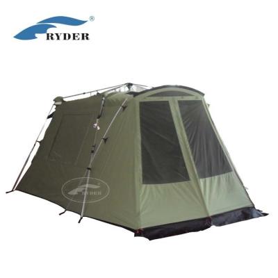 China Camouflage/Field Game Customized Supplier High Quality Durable Tent Canvas Cotton Anti-condensation Aluminum Pole Frame For Car Camping Sports for sale