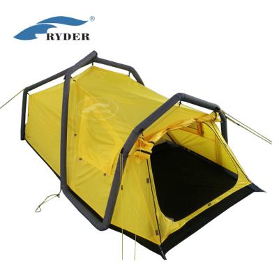 China Camouflage Game Air Vent View Custom Made Inflatable Camping Tent/Outdoor Support Tent Pole Beam Field With Pressure Relief Release Valve for sale