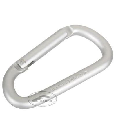 China 6cm Metal Colored Camping Aluminum Carabiner for sale