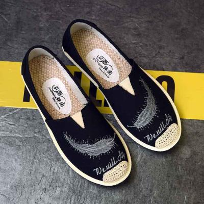 China Fashion \ Breathable Comfortable \ Durable Custom Logo Canvas Shoes Canvas Wakai Boat Shoes Women Canvas Shoes For Ladies for sale