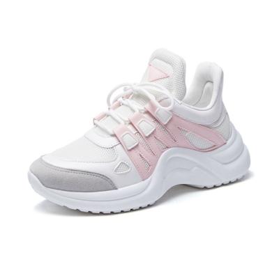 China Fashion trend china wholesale custom made large sizes female designer sneakers gym wedges shoes ladies white women sport casual shoes for sale