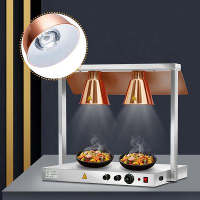 China Commercial Food Heater Lamps Kitchen Stainless Steel Lamp Buffet Top Table Factory Ware Kitchen Heater Light for sale