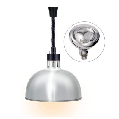 China Adjustable 250W commercial manufacture kitchen food heating lamps heat lamp for food buffet heating restaurant en venta