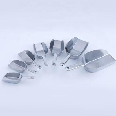 China Customization Aluminum Ice Scoop Stocked Aluminum Ice Scoops for sale