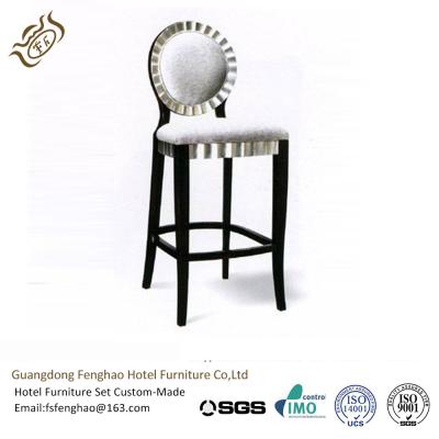 China Kitchen Circular Modern Luxury Breakfast Bar Stools With Backs FENGHAO for sale