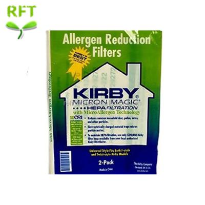 China Kirby Micron Magic Hepa Filtration High Allergen Vacuum Dust Bag kirby bag 204811# for sale