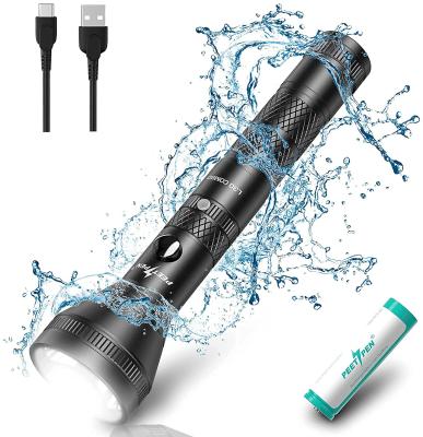 China Emergency Peetpen L30 Long Bright Focus Rechargeable Powerful Flashlight Led Torch Flashlight for sale