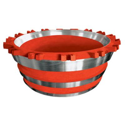 China Jaw Crusher Cone Crusher Wear Part Coats Use Bowl Liner Spare Parts For H2800 Cone Crusher For Sale for sale