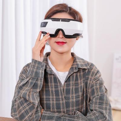 China Rechargeable EYE Air Pressure Music Eye Therapy Massager Relieve Eye Fatigue Dry Eye Dark Circles Improve Sleep Heat Compression for sale