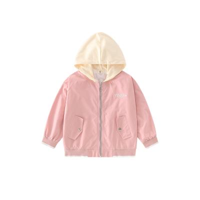 China Polyester Materials Soft Lovely Bear Long Sleeve Coat Girl Breathable Hot Selling Jacket For Sale for sale