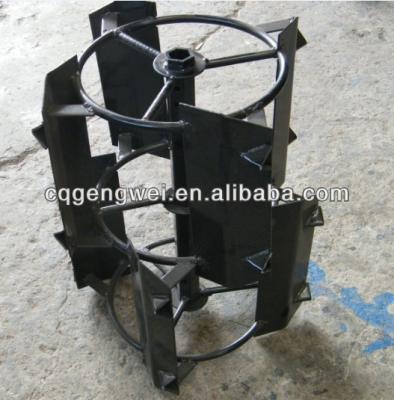 China Mini Cultivators Tiller Parts Gasoline High Yield Paddy Wheel for sale