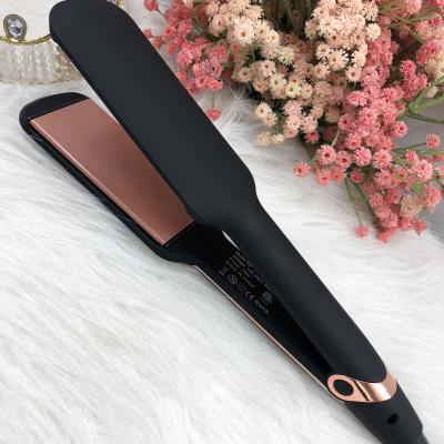 China Wholesale Private Label Safety Hair Straightener Titanium Pink Hair Straightener Infrared Led for sale