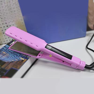 China Sunmibeauty Outdoor Titanium Flat Straightener Household Hair Iron Flat Iron Hair Straightener for sale