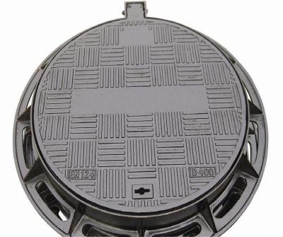 China Municipal L construction standard heavy duty cast iron square drainage sewer frp manhole cover ductile sizes for sale