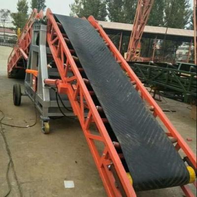 China 500mm-1000mm/custom conveyor belt conveyor heat resistant moving two-wing loading and unloading loading price for sale