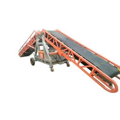 China Heat Resistant Used Double - Wing Grain Conveyor Mobile Loading And Unloading Machine for sale