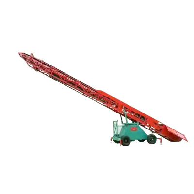 China China Belt Conveyors Heat Resistant Telescopic Grain Conveyor Used For Loading Grain for sale