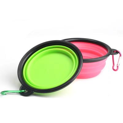 China Sustainable Well Designed Plastic Pet Bowl Collapsible Pet Bowl Pet Supplies Roll for sale