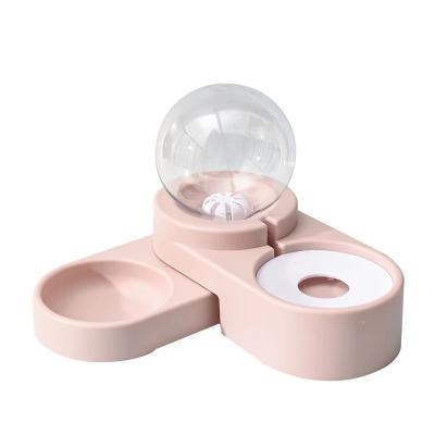 China Automatic High Quality Custom Food Drinking Bowl Deluxe Pet Wate Non-Slipr Automatic Pet Feeder for sale