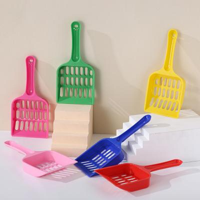 China Suppli Viable Plastic Pet Cat Litter Shovel Cleaning Scoop for sale