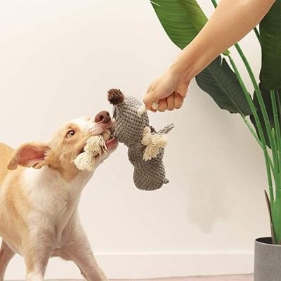 China Stocked 2021 Best Price Animals Toy Pet Dog Pet Toys Bite-Resistant Plush Squeaky Durable Pet Toys Set For Sale for sale