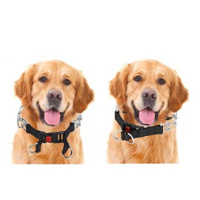 China Hot Sale Dog Fork Dog Training Collar Padded Adjustable Pinch Obstruction Training Collar With Comfort Rubber Tips for sale