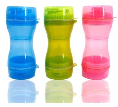 China Multifunctional 2-in-1 pet bottle drinking water bottl 500ml pet sustainable 400ml 8oz pet bottle for sale