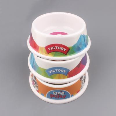 China Sustainable Chinese Manufacturers Custom Pet Products Cats And Single Plastic Dogs Bowl for sale