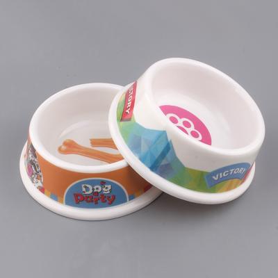 China Hot Selling Amazon Viable Wholesale Pet Cat Bowl Cute Cartoon Cat Puppy Bowl for sale