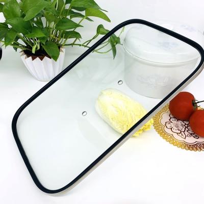 China Promotional Viable Good Quality Naked Glass Jar Lid Rectangular Button Jar Lid for sale