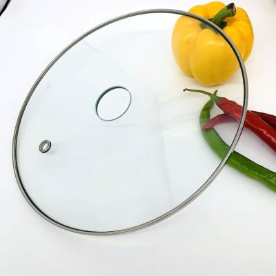 China C281 Sous Vide Viable Circular Jar Lid Circular Glass Jar Lid For Popcorn Jar for sale