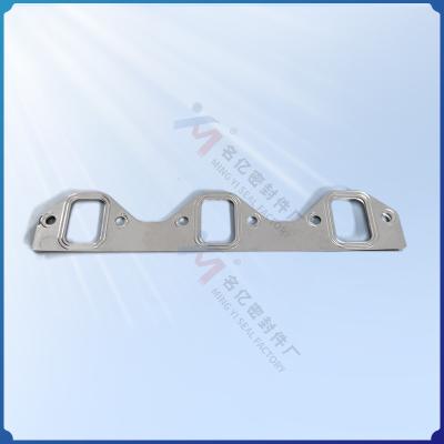 China 320D exhaust manifold gasket 294-1761 muffler interface gasket 5I7681 engine overhaul sealing gasket for sale