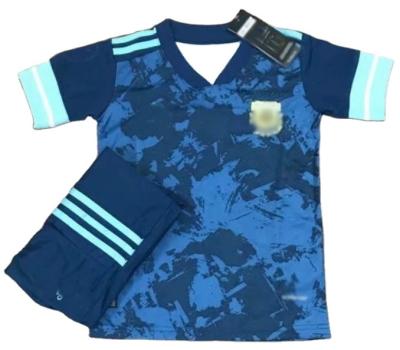 China Wholesale 2 Piece Sets Boys Football Soccer Jersey Shirt Quick Dry Uniform Shorts Set Sports Wear For Team Kids Sport Clothing for sale