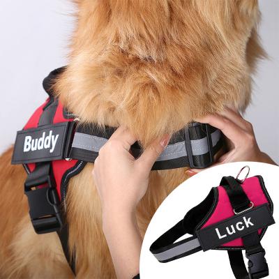 China XS-XXL Nylon Pet Harness Dog Chest Harness No Pull High Visibility Dog Harness for sale