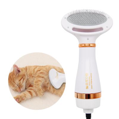 China Pet Grooming Dryer 2 in 1 Dog Hair Dryer and Comb Brush for Small Animals for sale