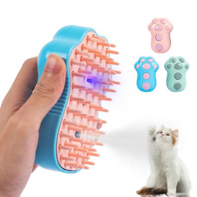 China Pet Cat Steam Brush Not Applicable Power Source Upgrade UV Light and Self Cleaning for sale