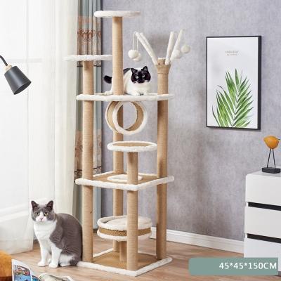 China Modern Luxury Cat Scratcher Sustainable Cat Trees Scratcher OEM ODM for sale