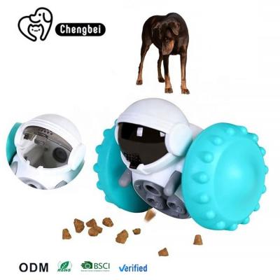 China Pet Slow Treat Toy Dogs Food Puzzle Feeder ToysSuitable Robot Food Dispenser Interactive for sale