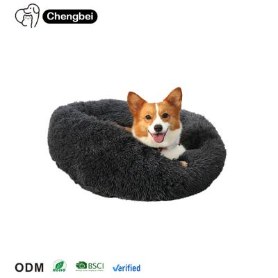 China Cama de gato Multicolor Impermeável Lava-se Suave Confortável Custom RoundFluffy à venda