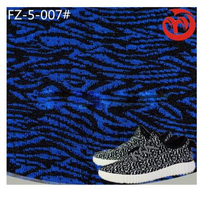 China Antistatic waterproof breathable 75D/144F polyester flyknit fabric for sport shoes for sale