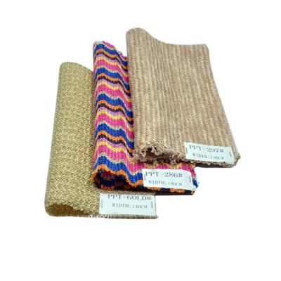 China Elegant Pp Straw Fusible Woven Fabric For Shoes And Handbags for sale