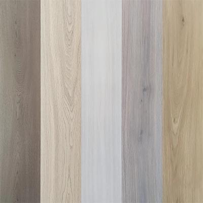 China Modern 12mm thick natural substrate surface sealed with wax wood flooring, waterproof, and wear resistant for sale