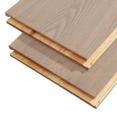 China Modern White A Grade Anti Worm Wear Resistant Oak Timber Solid Hardwood Flooring for sale